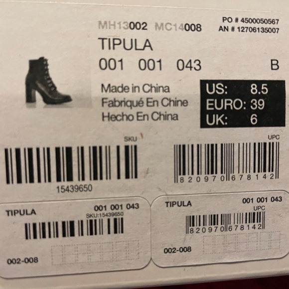 Tipula Boots sz. 8.5 - Picture 3 of 5